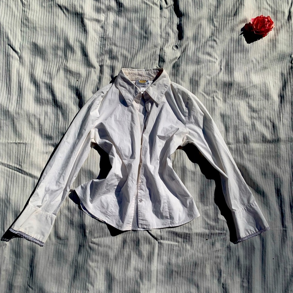 White Button-Up Shirt